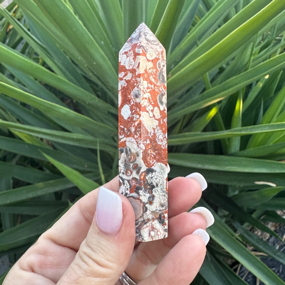 Beautiful and lucky Money Agate tower
